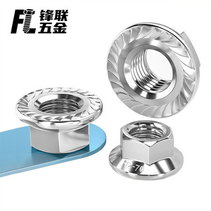 Tuerca hexagonal Fenglian de acero inoxidable 304 M2 M20 DIN6926 Grado A Clase 8.8 para uso en construcción - Product Image 3