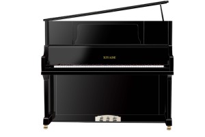 <span class=keywords><strong>Pianoforte</strong></span> Verticale Professionale UP-126 in Legno Massello di Mogano per Concerti e Palcoscenici, Logo Personalizzabile - Product Image 3