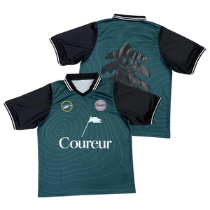 Retro Câu Lạc Bộ Đội Đồng Phục Đào Tạo Bóng Đá Áo Sơ Mi Thể Thao Mặc Unisex Bóng Đá Jersey Polyester/Cotton Nhanh Chóng Khô Thoáng Khí Tùy Chỉnh - Product Image 1