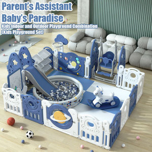 Fabbriche pieghevole box recinzione gioco cortile di sicurezza pieghevole <span class=keywords><strong>parco</strong></span> <span class=keywords><strong>giochi</strong></span> interno recinzione di plastica per il bambino per il bambino - Product Image 2