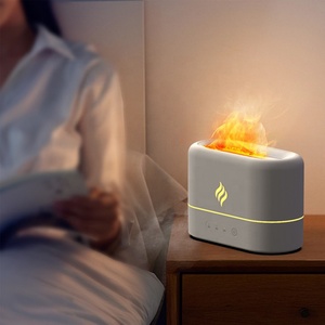 Humidificador de Llama con Luz Nocturna de 250 ml, Humidificador Ultrasónico Portátil, Difusores de Aromas para el Hogar, Coche y Oficina - Product Image 5