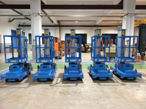แพลตฟอร์มเคลื่อนที่ 6M 8M 10M แพลตฟอร์มทำงานไฟฟ้า แพลตฟอร์มยกสูง ยี่ห้อ EverLIFT - Product Image 2