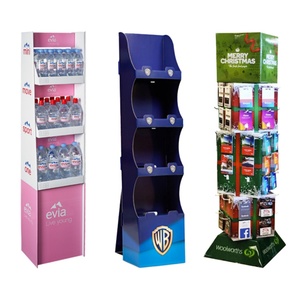 Customizable Countertop Cardboard Display <b>Box</b> Perfume & Cosmetics Retail Counter Top Display Rack PDQ Shelf Display <b>Box</b> Cap POS - Product Image 5
