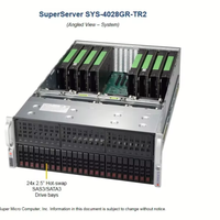 Supermicro 4028GR-TR2 Tour GPU 8 canaux Serveur Xeon Processeur 4U pour Deep Learning Intelligence Artificielle Image Stock