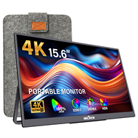 Moniteur portable InnoView 4K 15,6 pouces |   HDR, 60Hz |   Deuxième écran pour Xbox, PS5, Switch, PC et Mac