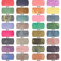 Tissu Jacquard Brocart en Polyester/Viscose pour Costumes Garçons et Filles, Doublure de Vêtement, Toucher Doux, Antistatique, Vente en Gros