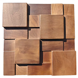 Cong 3D âm thanh khuếch tán tường Bảng điều khiển nội thất gỗ tấm cách nhiệt trang trí trần rắn Walnut gỗ wallboard tấm - Product Image 6