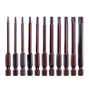 Yunbei Yb Torx <b>Screwdriver</b> <b>Bits</b> 75mm <b>Set</b> 11 Pcs For Diy Repair Tools - Product Image 5