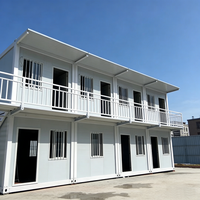 Maison préfabriquée en conteneur, 3 chambres, une salle de bain, 40 pieds, maisons modulaires pliables préfabriquées pour appartement extérieur