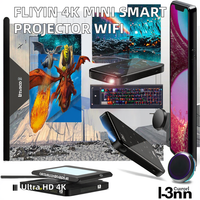 Meilleur prix fabricant - Projecteur de poche DLP 4K P09 - 100 ANSI Lumens - Batterie 5000 mAh - Android 14 - Mise au point manuelle - Cinéma à domicile