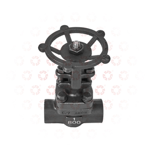 2 인치 3 인치 4 인치 탄소강 800LB C27 A105N 소프트 씰 플랜지 연결 주철 용접 게이트 밸브 - Product Image 2