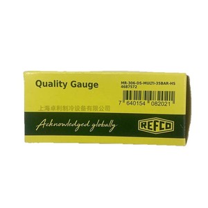 เกจวัดแรงดันน้ำยาทำความเย็น Swiss Refco รุ่น MR-306-DS-R22 35 บาร์ แบบอนาล็อกแรงดันสูง - Product Image 5