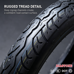 8PR Ağır Hizmet Tipi Motosiklet Lastiği 120/80-17 17 İnç Tüpsüz Lastikler Sokak Motosikletleri İçin Güçlü Yük Kapasitesi - Product Image 5