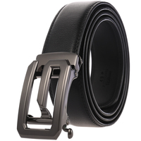 Ceinture de luxe en cuir véritable avec boucle en alliage LY36-2301-1Designer