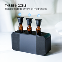 Diffuseur de parfum haut de gamme CNUS X5 avec fonction musicale, diffuseur moderne sans eau avec haut-parleur