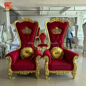 Silla de reina para bodas SMOOTH, respaldo alto, silla de trono de alta calidad y económica para fiestas - Product Image 5