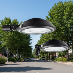 Faro LED da 40W per Illuminazione Stradale Esterna con Alloggiamento Nero - Product Image 3