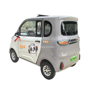 Mini Auto Eléctrico Personalizado de Tres Puertas y Cuatro Asientos, de Baja Velocidad, con Cabina Cerrada, para Adultos - Product Image 5