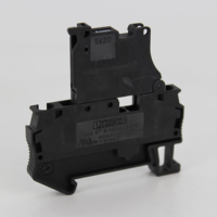 Bloc de bornes modulaire sur rail DIN Original Pxc Black 3036563 ST 4-HESILA 250 (5X20) pour usage industriel