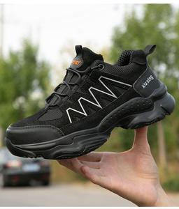 LUQUAN Vente en gros en usine de chaussures de sécurité anti-écrasement et rassurantes pour hommes, entreprise de câble de chantier ultra légère - Product Image 3