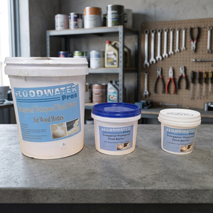 Transparent Flood Barrier-2 Quart Gallon 5 Gallon Sizes - Product Image 2