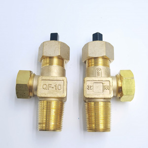 Vanne à aiguille Wanqing Qf-10 1/2 pouce pour bouteille de chlore liquide, température normale, structure unidirectionnelle - Product Image 3