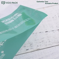 Sacs d'emballage alimentaire personnalisables ECOPACK, sacs en plastique, pochettes verticales à huit soudures latérales, sacs à collation en aluminium, scellables
