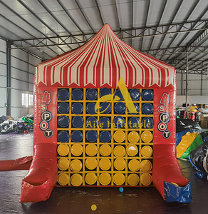 Logotipo de PVC personalizable inflable de doble cara conectar los puntos juego de rompecabezas divertido deportes Carnaval para niños con - Product Image 2