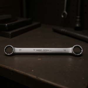 Double Open End Wrench 17x19 Mm Metric Steel <b>Tool</b> - Product Image 3