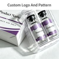 Boîte en carton magnétique personnalisée pour 10 flacons de 3 ml, 5 ml, 10 ml – Emballage cadeau pour flacons de peptides