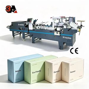 Machine à plier les boîtes 580, petite machine à plier et à coller automatique, machine à plier les boîtes, machine à plier les boîtes à thé - Product Image 1