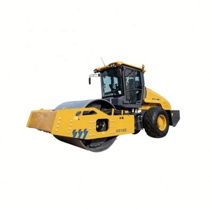 Rodillo de carretera vibratorio de tambor único de 18 toneladas XS185 fabricado en China con componente de núcleo de motor y piezas de repuesto incluidas - Product Image 2