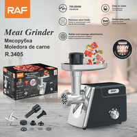 RAF NOUVEAU designHachoir à viande électrique avec épaisseur réglable presse-agrumes en acier inoxydable nouveau design accessoires détachables