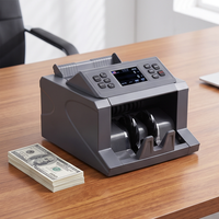 Compteur de billets de banque à dénomination mixte avec capteur CIS unique, fonction de comptage de valeur et de tri, et imprimante intégrée