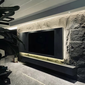 Panneau décoratif en peau de pierre PU ultra-léger au design moderne Carreau mural intérieur et extérieur Grande dalle en polyuréthane - Product Image 2