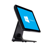 Terminal de software de pantalla táctil todo en uno de 15 pulgadas Caisse Enregistreuse POS Systems para tienda minorista
