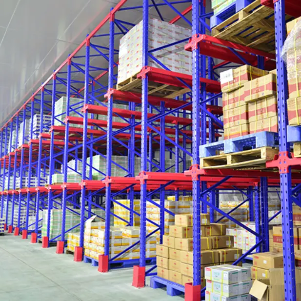 Beam Shelving Heavy Duty Rack Selective Pallet Racking Drive em racking para armazenamento do armazém