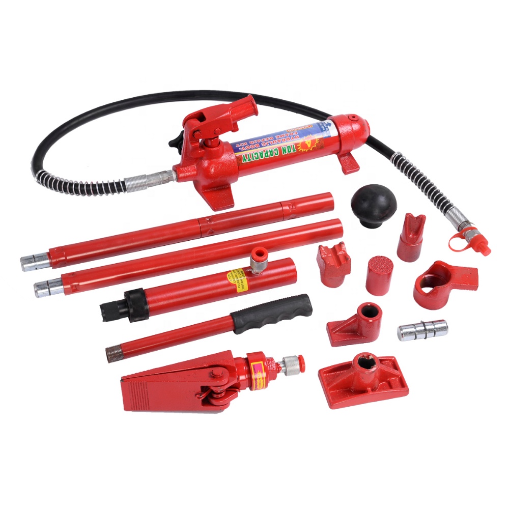 Strumento di riparazione del veicolo OSATE Kit telaio idraulico per carrozzeria Porta Power Jack da 4 tonnellate