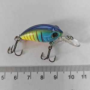 3,8g /34mm Buceo 1-2M Crankbaits Curved Pesca Señuelos duros Little <span class=keywords><strong>War</strong></span> Squarebill Crank Lure - Product Image 3