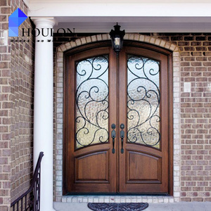 Centros de Retiro de Bienestar, Puerta de Hierro Forjado, Puerta de Entrada Tranquila Inspirada en el Zen - Product Image 4