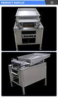 50kg/heure Nouveau type de vente comme des petits gâteaux chauds Petit décortiqueur/éplucheur d'oeufs de caille automatique en acier inoxydable