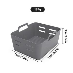 Sartén para hornear de silicona Chengkehome 10qt para freidora de aire, accesorio de sartén <span class=keywords><strong>doble</strong></span> para Ninja AF500EU y <span class=keywords><strong>Cosori</strong></span>, herramientas para pasteles - Product Image 4