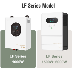 Sistema Solar Híbrido MPPT de Onda Sinusoidal Pura de Baja Frecuencia y Fase Dividida, 12V-48V 110V-240V 5KW-6KW, para Uso Doméstico, 85% de Eficiencia - Product Image 2