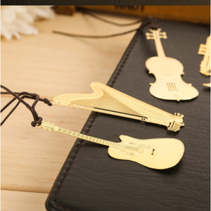 Segnalibro personalizzato per strumenti musicali cooper in metallo personalizzato - Product Image 4