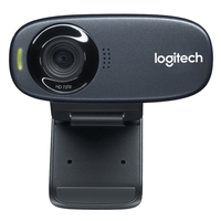 Cámara Web Logitech C310 HD 720p con Micrófono con Reducción de Ruido, Corrección Automática de Luz, USB Plug and Play para PC, Laptop y Escritorio