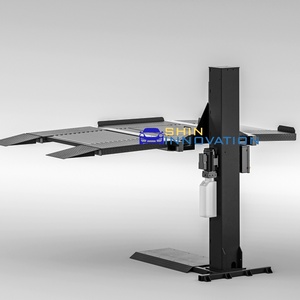 2 <strong>Levels</strong> 2000kg Hydraulic Cylinder Single Post Car Parking Lift Equipment Car Garage Smart Parking <strong>System</strong> - Product Image 4