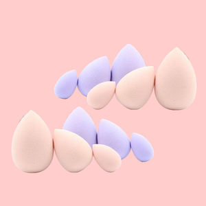 Al por mayor caja transparente facial cosméticos base de maquillaje licuadora <span class=keywords><strong>XL</strong></span> esponja de belleza grande - Product Image 3