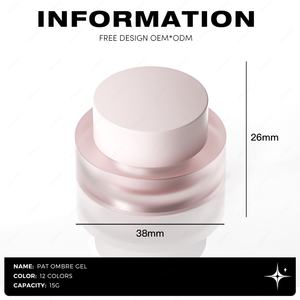 JTING Colección de Gel Ombre Popular de Verano en 12 Colores, Esmalte de Uñas en Gel con Efecto 5 en 1, OEM/ODM, Diseño Gratuito, Esmalte de Uñas en Gel de Marca Privada - Product Image 2