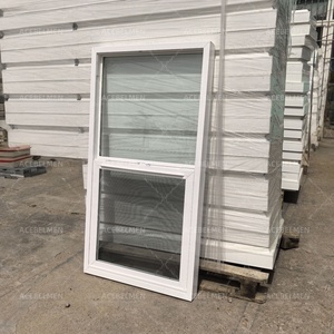 UPVC cửa sổ nướng thiết kế nhà đôi treo thay thế Windows vinyl hoặc PVC - Product Image 1