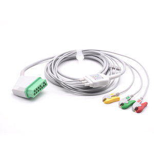 Câble de capteur ECG à bouton-pression 3 canaux pour machine Nihon Kohden BSM2354A - Product Image 3